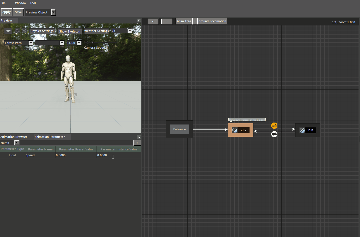 AnimationParameterPreview